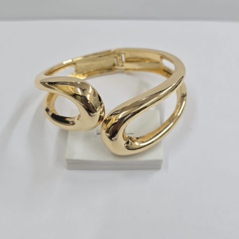 Aurora Abstract Gold Bracelet