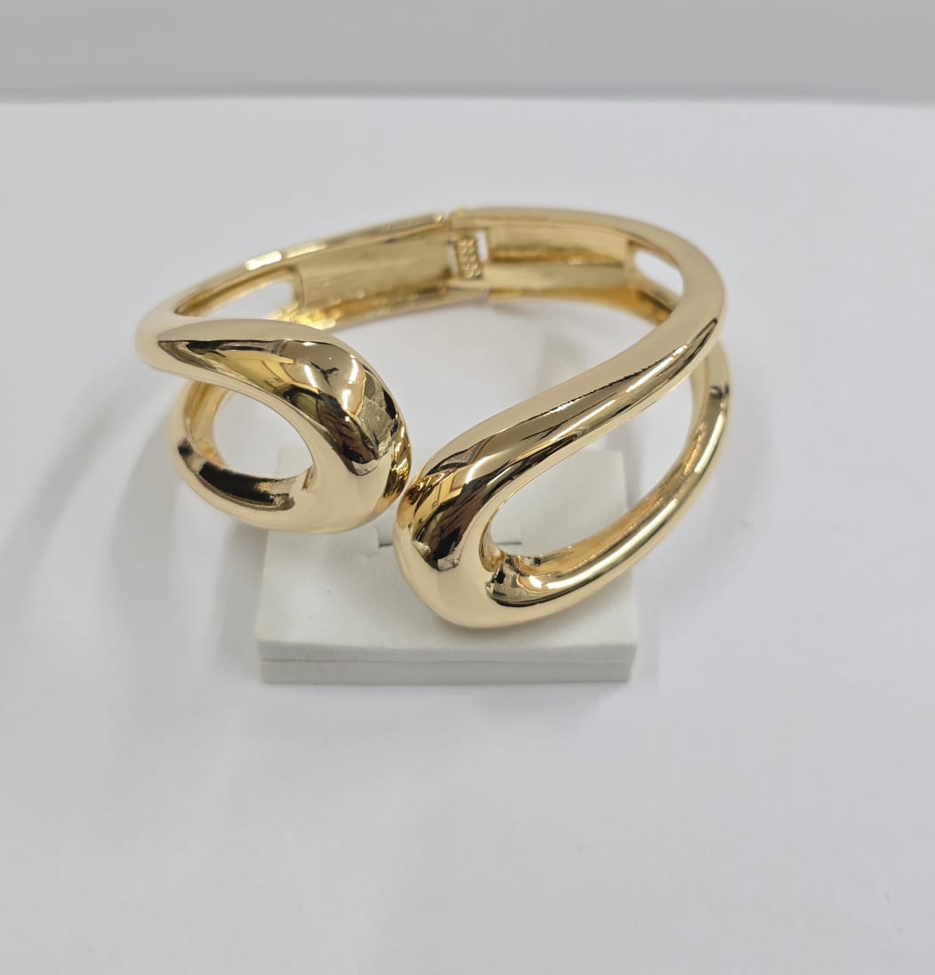 Aurora Abstract Gold Bracelet