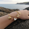 Ocean Heart Anti Tarnish Bracelet